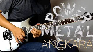 power metal angkara guitar cover music guitar lirik powermetal angkara