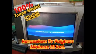 Download Cara memperbaiki kerusakan tv Polytron minimax 21 inci, dijamin berhasil 100% tanpa tipu tipu. MP3
