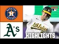 BACK-TO-BACK HRs Houston Astros vs The Athletics Full Game Highlights ESPN MLB