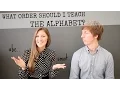 Is A-Z the wrong order Phonics Series