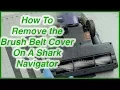 How to Open Brush Roll Bottom Plate on a Shark Navigator Lift Away