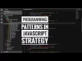 Programming patterns in Javascript - Strategy