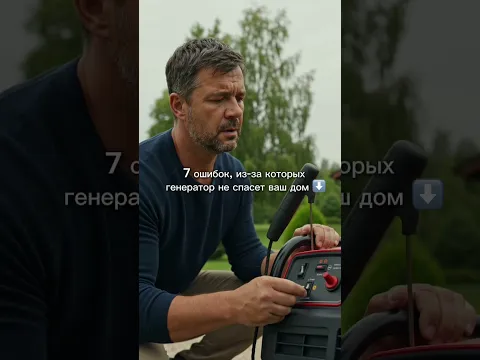 Купили генератор? Это еще не значит, что дом готов к отключению электричества