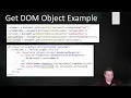 3223 Topic 9 Interacting with the dom