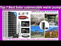 Top 7 Best Solar submersible water pump for Home
