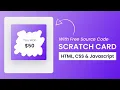 Scratch Card With Javascript Free source code