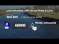 Amel Bent - L'amour ça se donne (Lyrics Instrumental)