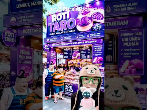 beli roti taro‼️RbrainProject