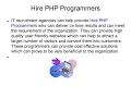 Hire PHP Programmers