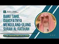 Lagu Baru Tahu, Dahsyatnya Rahasia Dibalik Mengulang-Ulang Surah Al Fatihah. #surahalfatihah 