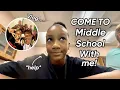 Come to middle school with me I vlog