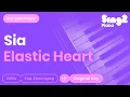 Download Lagu Sia - Elastic Heart (Karaoke Piano)