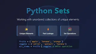 Python Sets Master Unordered Collections Boost Your Code