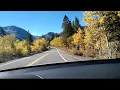2020 Eastern Sierra fall colors roadtrip scenic drive to June Lake and Gull Lake