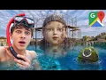 Exploring Abandoned Movie Locations on Google Maps