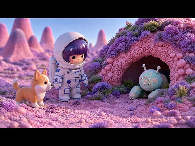 Pépol Explores the Mysterious Purple Planet!