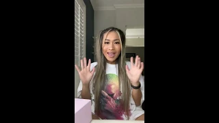 Watch Angel Unbox Apply Glitter Nails