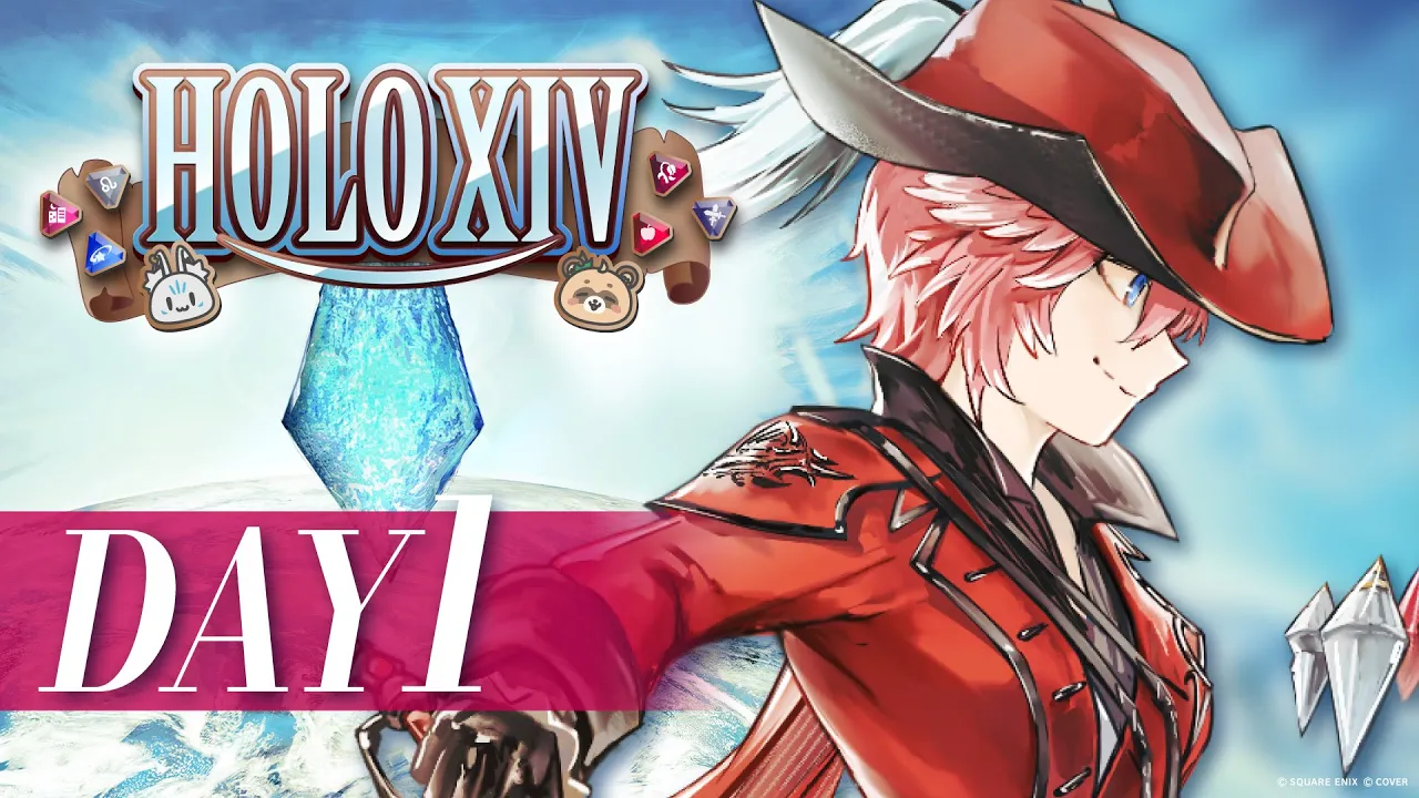 【 FINAL FANTASY XIV 】元ヒラ専によるアクロバティック赤魔?極タイタン討滅戦✨ DAY1 【#HOLOXIV  鷹嶺ルイ視点/ホロライブ】