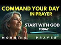 Download Lagu Start Your Day with God| Powerful Morning Prayers to Command Your Day (Surrender Favour and Wisdom)
