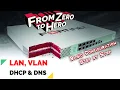 How to configure VLAN LAN DHCP DNS on FortiGate Firewall Part 3