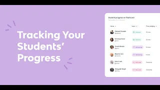 Tracking Students Progress