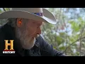 Mountain Men Tom Harvests the Perfect Tree for Dugout Canoe Season 9 History