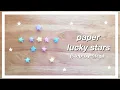 Download Lagu easiest PAPER STARS tutorial