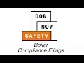DOB NOW SAFETY - Boilers