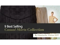 9 Best Selling Casual Skirts Collection By Maxstudio Winter 2017