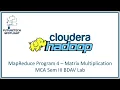 8 - MapReduce Program 4
