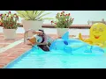 KRIS JENNER FALLING IN THE POOL