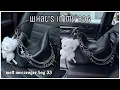 what s in my Coach Mott Messenger Bag 33