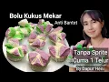 Resep Bolu Kukus Mekar Tanpa Sprite Hanya 1Telur, Anti Bantet, Empuk dan Awet Lembut Seperti Kapas