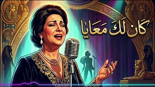 كان لك معايا                                                    دندنها