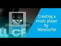 musicPlayer with WaveSurfer CDN