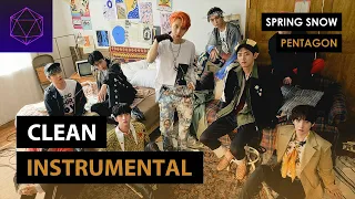 pentagon spring snow clean instrumental 