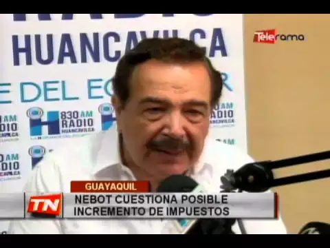 Nebot reitera críticas al régimen por atrasos en pago de rentas municipales
