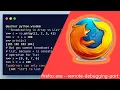 How to start Firefox remote debugging protocol