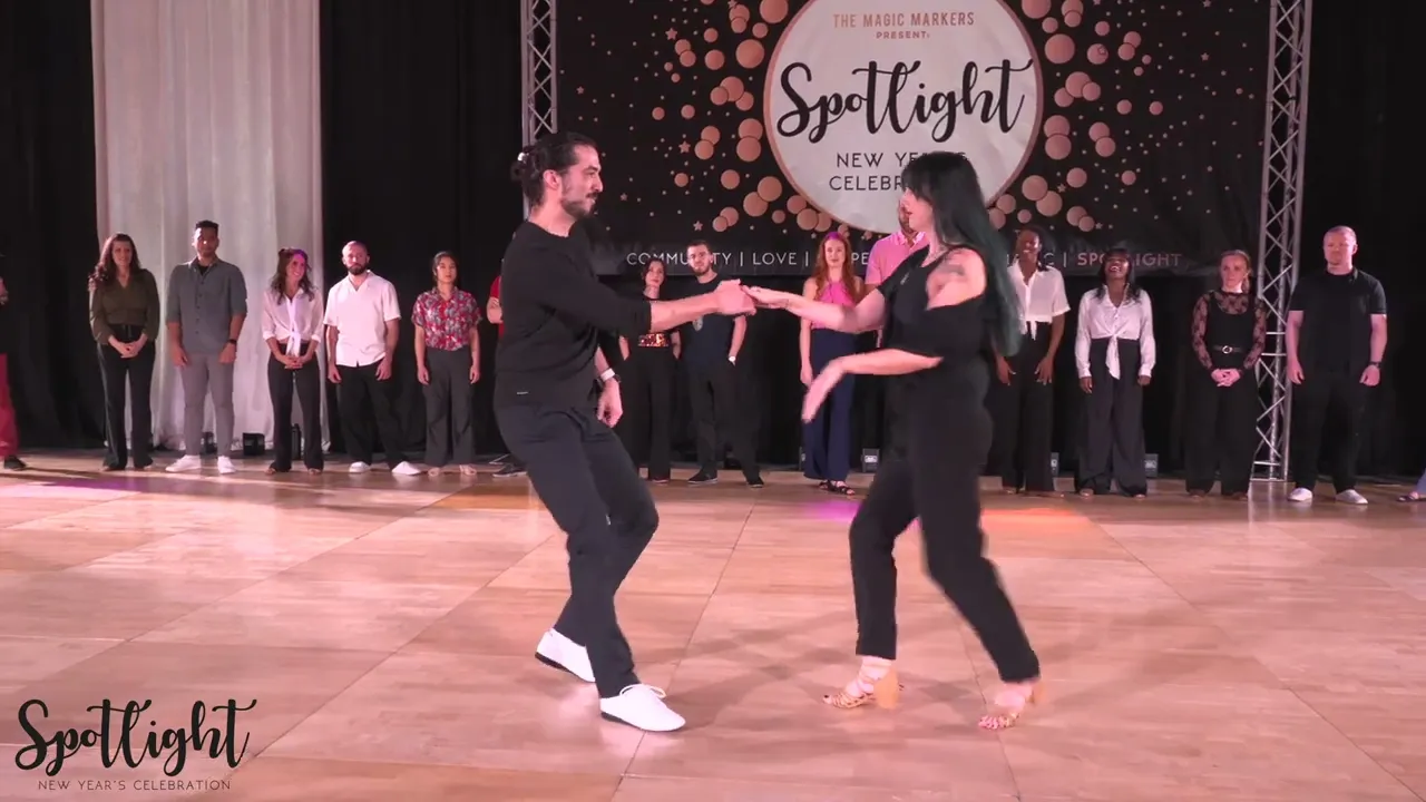 Spotlight New Year's Celebration 2024/2025 Advanced Strictly Swing Eddie Nunez & Corinne Smith