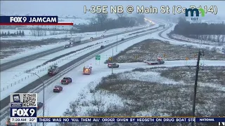 MN weather Crashes spinouts on Twin Cities roads 7 40 a m update