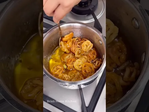 Appe pan me jalebi bnai 🫣🫣 #shorts #bristihomekitchen #jalebi