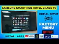 How to Download Apps on Samsung Smart Hub Hospitality Tv Setup