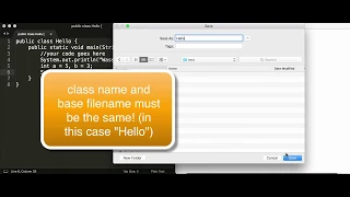 Compiling and Executing a Java Program
