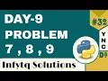 InfyTQ Programming Fundamentals Using Python Day 9 Practice Problems