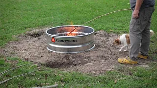Tractor Supply CountyLine fire pit ring