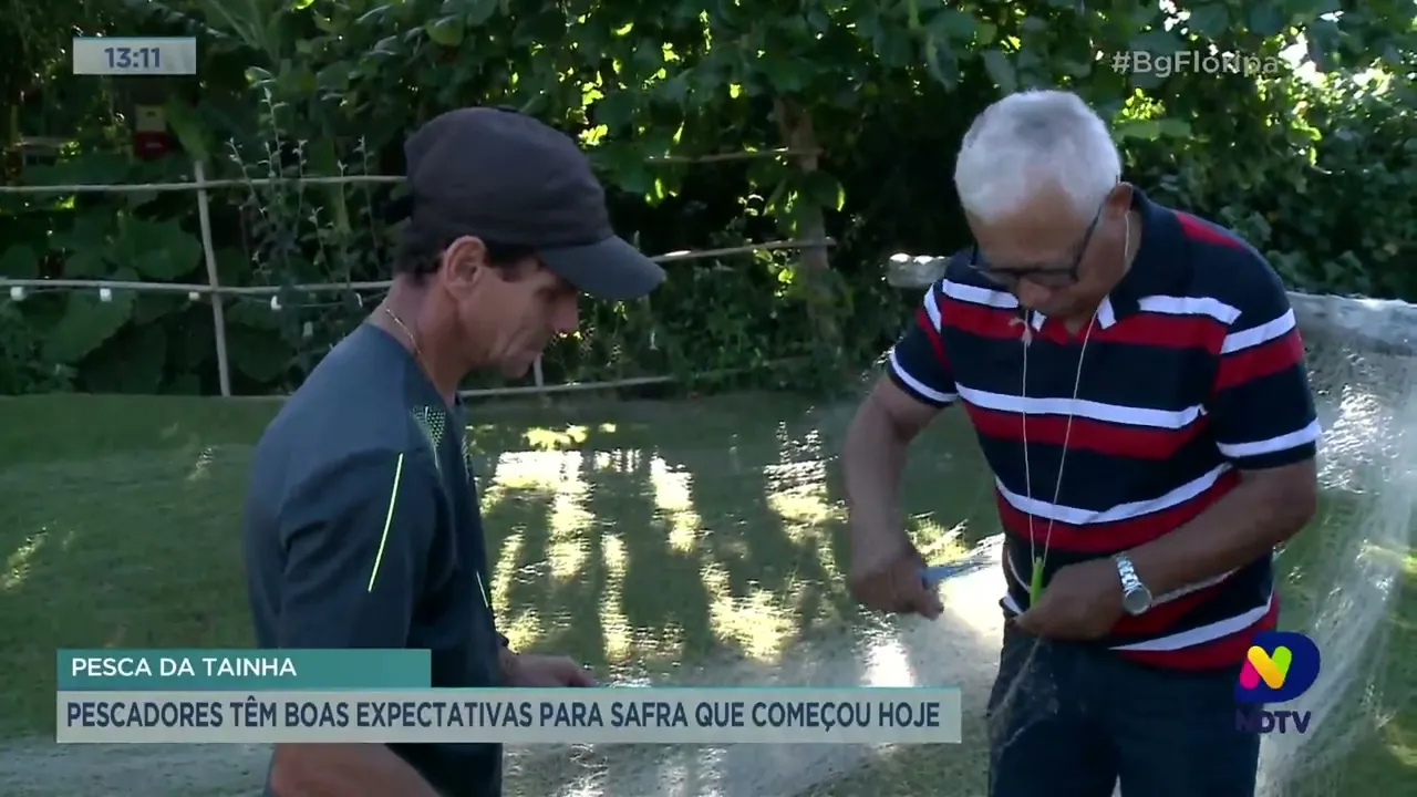 Pescadores de Florianópolis têm boas expectativas para safra da tainha neste ano