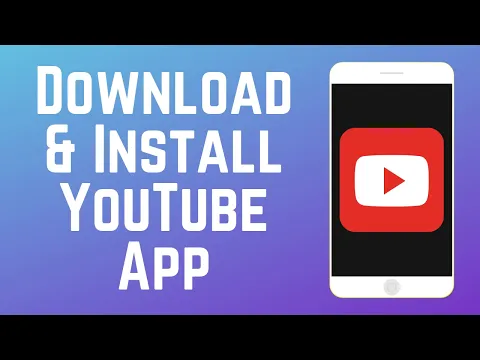 Download MP3 How to Download & Install YouTube App on Phone in 2024