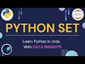 Sets in Python sets Join Sets Function Frozen Sets Sets are mutable or immutable