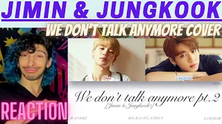Download BTS - JIMIN \u0026 JUNGKOOK - We Don't Talk Anymore pt.2 | (지민 \u0026 정국)) | **THIS WAS AMAZING!!! | REACTION MP3