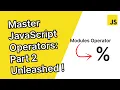 JavaScript operators explained part 2 JavaScript tutorial